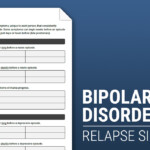 Bipolar Disorder Relapse Signatures Worksheet Therapist Aid