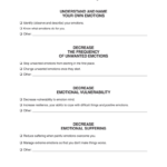 Dbt Emotion Regulation Skills Worksheet Therapist Aid Dbt Worksheets