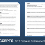 DBT Skill ACCEPTS Worksheet Therapist Aid DBT Worksheets