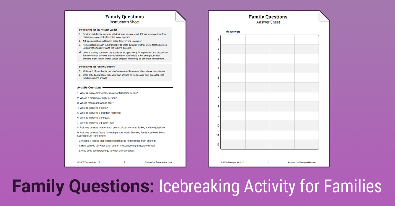 Iceberg Activity Worksheet
