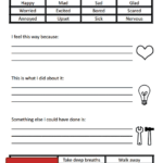 Looking Back Looking Forward Worksheet Therapist Aid Anger Management