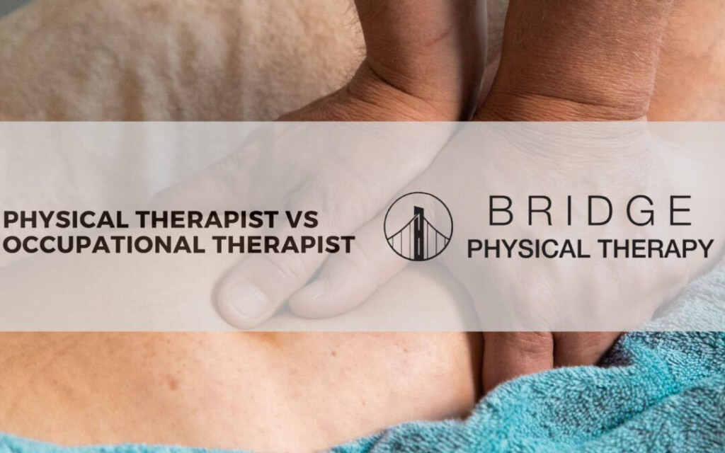 Physical Therapist Vs Occupational Therapist Bridge Physical Therapy