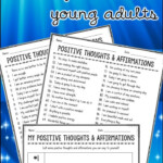 Positive Self Talk Worksheet Therapist Aid