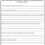 Printable Motivation Worksheets Motivation Activities Adolescent