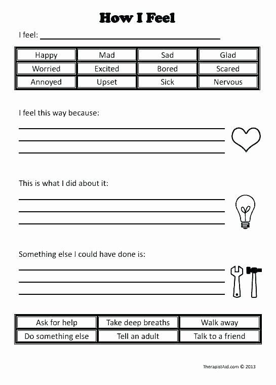 Printable Self Control Worksheets Pdf Printable Word Searches