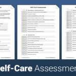 Self Care Assessment Worksheet Therapist Aid