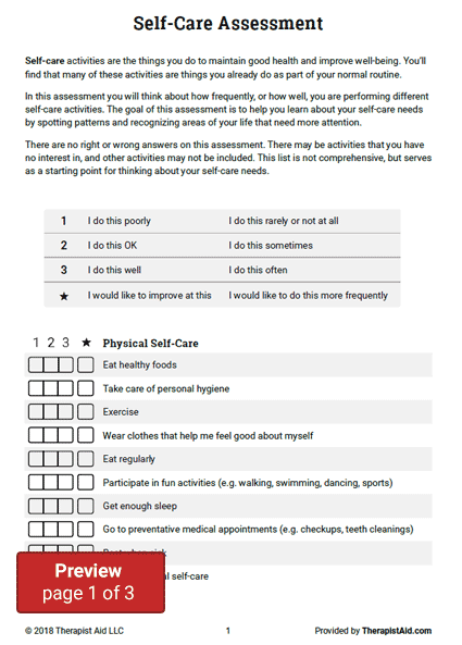 Self love Exercise Worksheet Self Care Worksheets Therapy