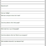 Use This Worksheet To Help Clients kids students Process Recent Poor