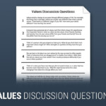 Values Discussion Questions Worksheet Therapist Aid