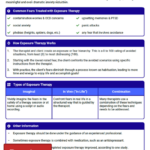 What Is Exposure Therapy Worksheet Therapist Aid