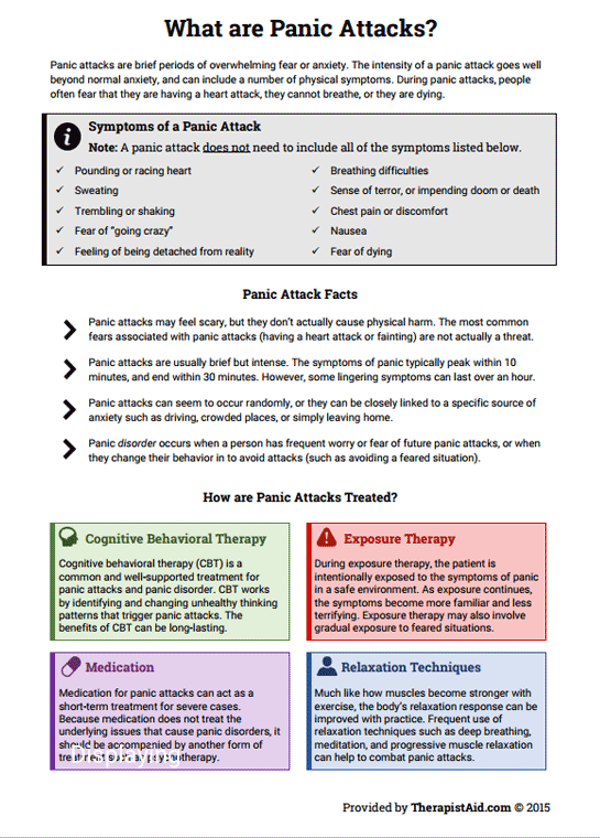 Anxiety Psychoeducation Therapist Aid Anger Management Worksheets