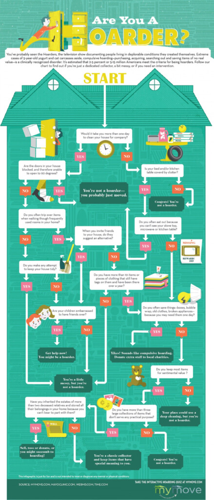 Are You A Hoarder Hoarding Help Hoarder Infographic