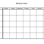 Behavior Chart Adults ADHD Behavior Charts For Kids Free Printable
