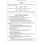 Check The Facts Dbt Worksheet