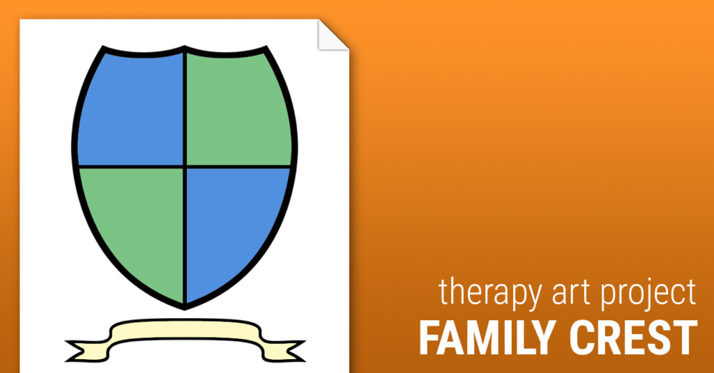 Coat Of Arms Family Crest Worksheet Therapist Aid Coat Of Arms 