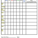 Daily Mood Log Therapist Aid TherapistAidWorksheets