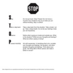 Dbt Stop Skill Worksheet