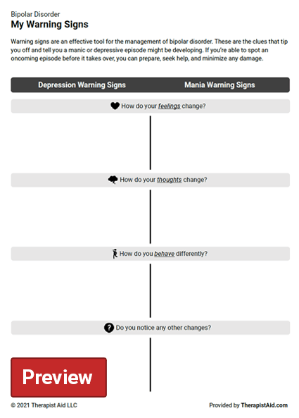 DBT Worksheets For Bipolar DBT Worksheets