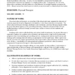 FREE 9 Sample Physical Therapist Job Description Templates In PDF MS