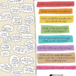 Free Download Challenge Automatic Negative Thoughts Poster Teachers