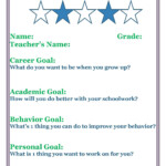 Goal Setting Therapy Worksheet