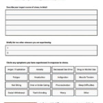 Introduction To Anxiety Worksheet Therapist Aid Anxiety Buster