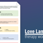 Love Languages Worksheet Therapist Aid DBT Worksheets