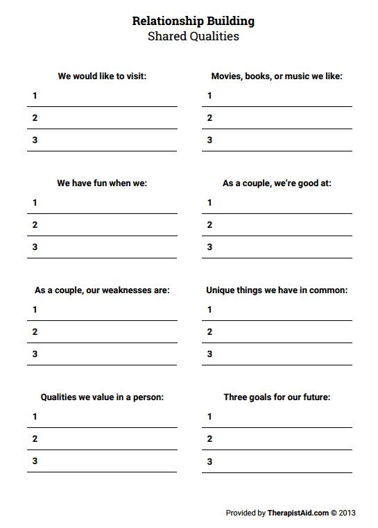 Mother Daughter Therapy Worksheets Free Download Gambr co
