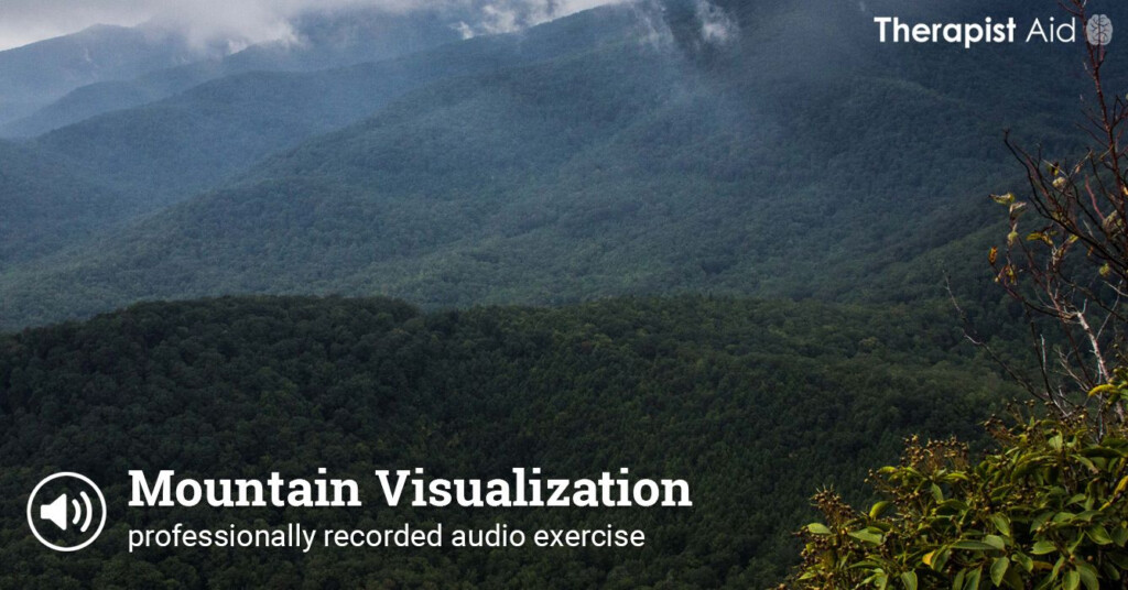 Mountain Visualization Therapist Aid Guided Imagery Imagery 