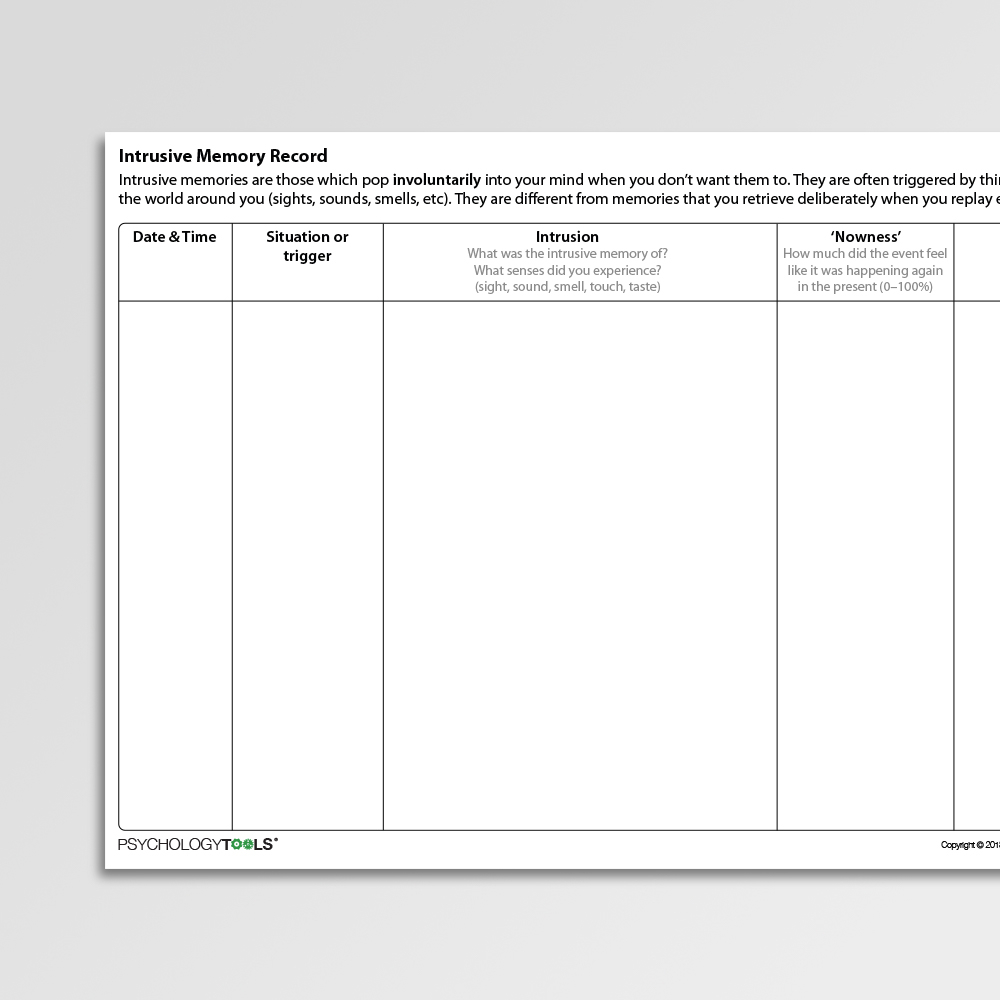 Ocd Worksheets Therapist Aid Pdf OCD Worksheets 5 OptimistMinds 