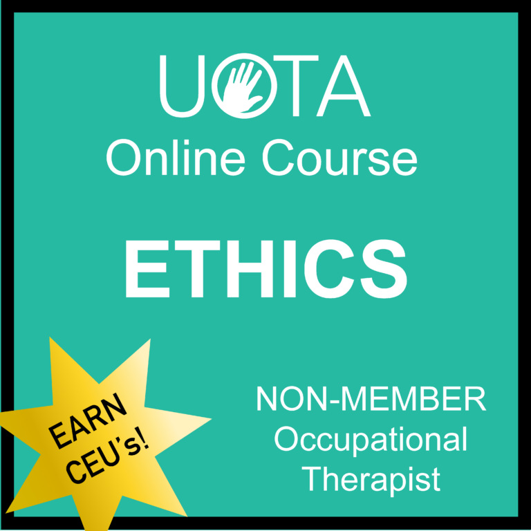 Online Ethics Course Non Member Occupational Therapist Utah 