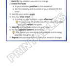 Opposite Action Worksheet Chimp Wiring