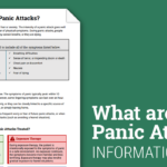 Panic Attack Info Sheet Worksheet Therapist Aid