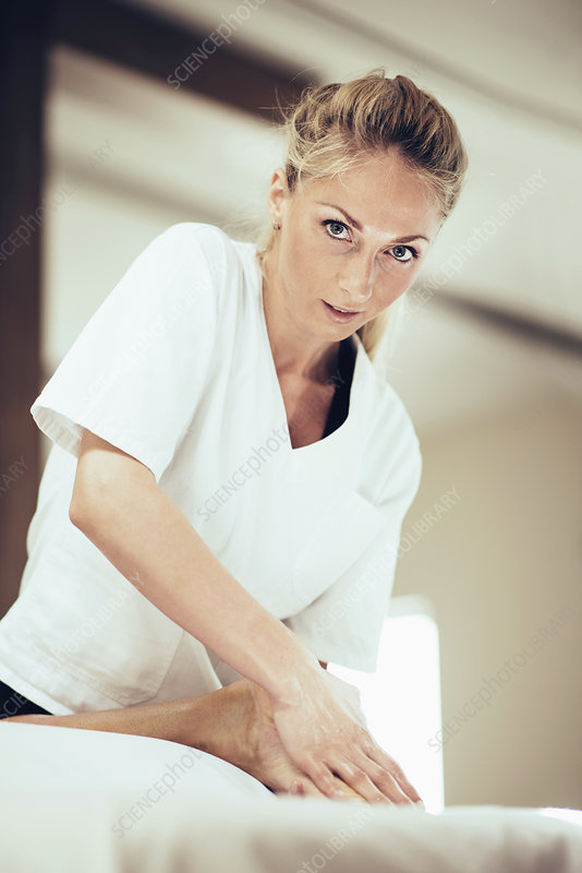 Portrait Of Female Physical Therapist Stock Image F024 7807 