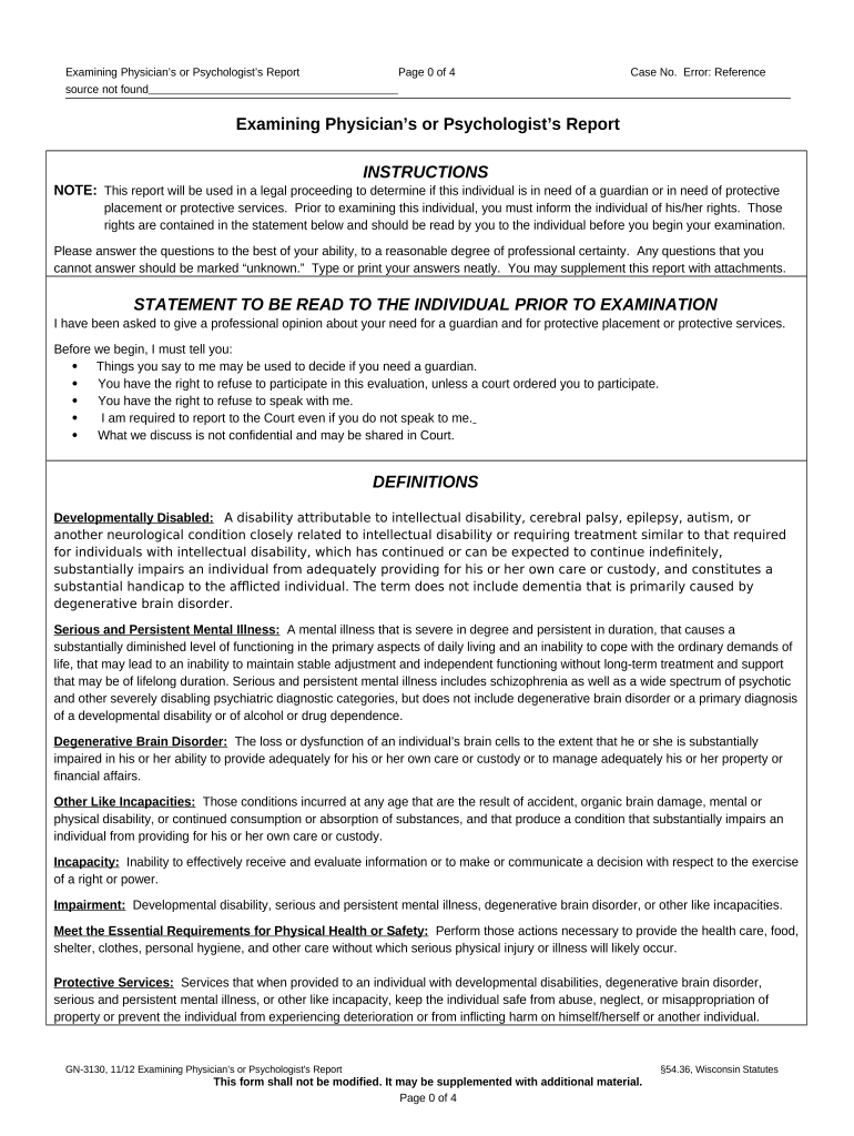 Psychologist Report Template Form Fill Out And Sign Printable PDF 