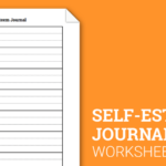 Self Esteem Journal Worksheet Therapist Aid