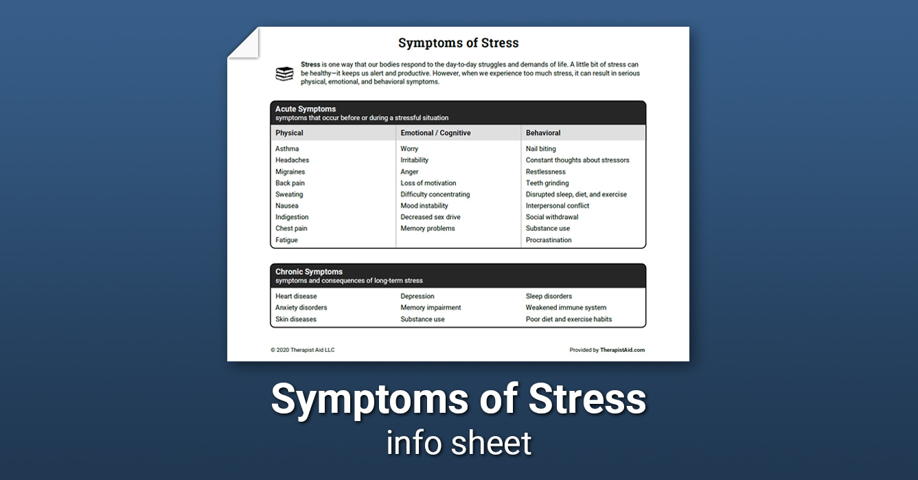 symptoms-of-stress-therapist-aid-therapistaidworksheets