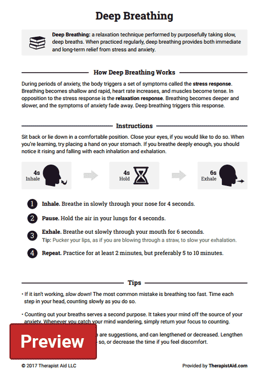 TECHNIQUES DE RESPIRATION