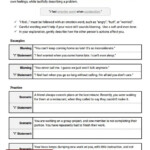 Therapist Aid Communication Worksheets DBT Worksheets