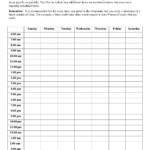 Time Management Worksheets For Kids Time Management Worksheet Time