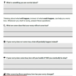 What Is Anxiety Worksheet Therapist Aid Cbt For Anxiety Worksheet