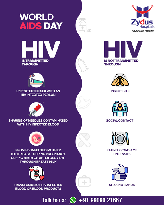 Zydus Hospitals AIDS Needs Precautions Prevention Be Aware And Stay 